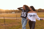 Penn State Vintage Off the Shoulder Sweatshirt