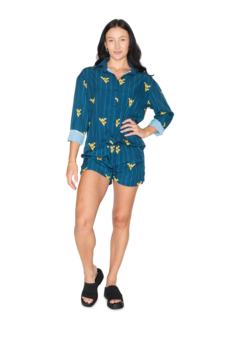 West Virginia Button Down Set