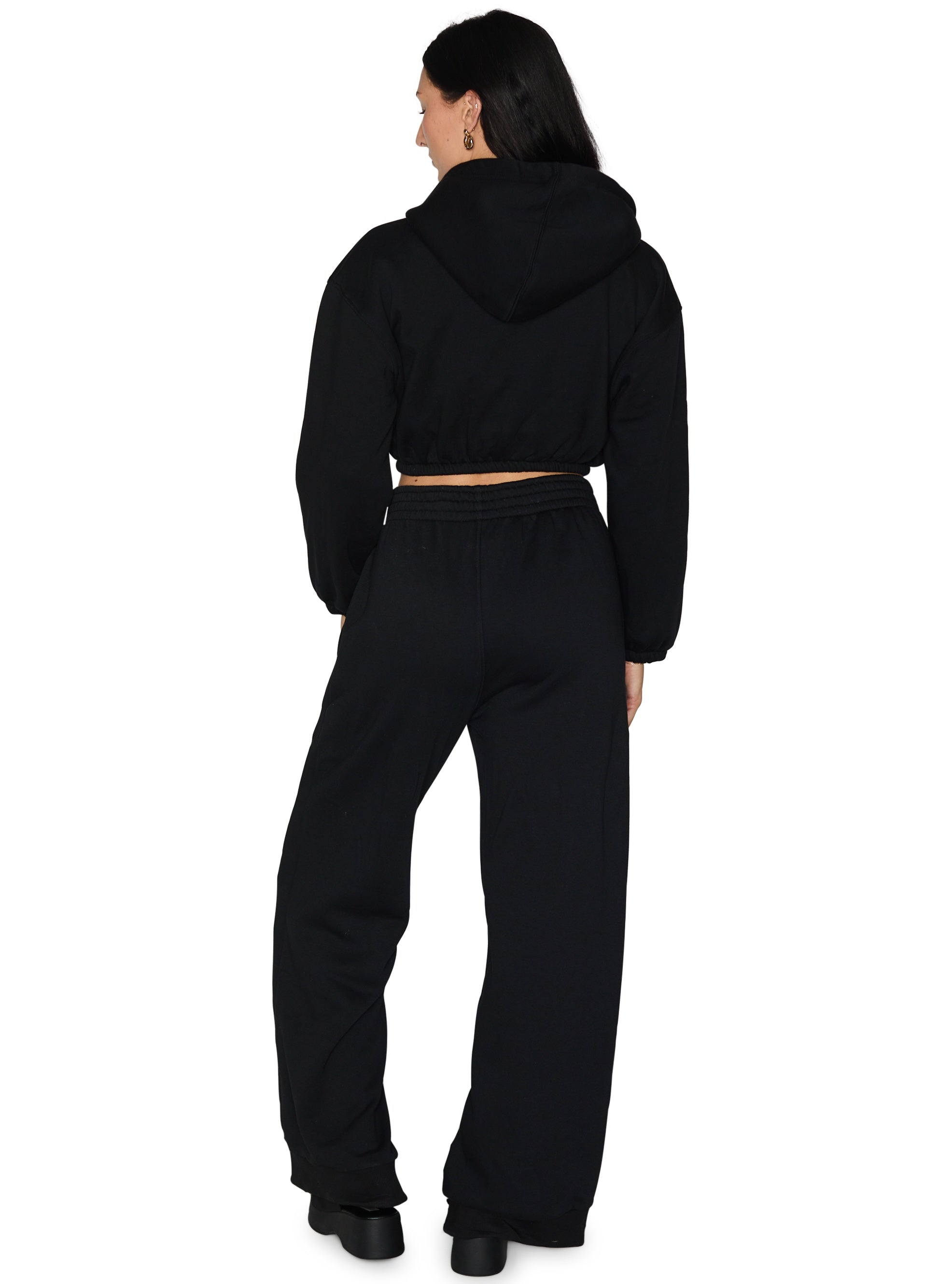 Syracuse Cinched Zip Up Hoodie