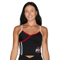 Ohio State Contrast Spaghetti Tank