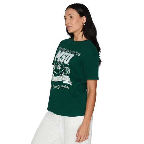 Michigan State Playoff Ribbed Tee