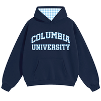 Columbia University Gingham Hoodie