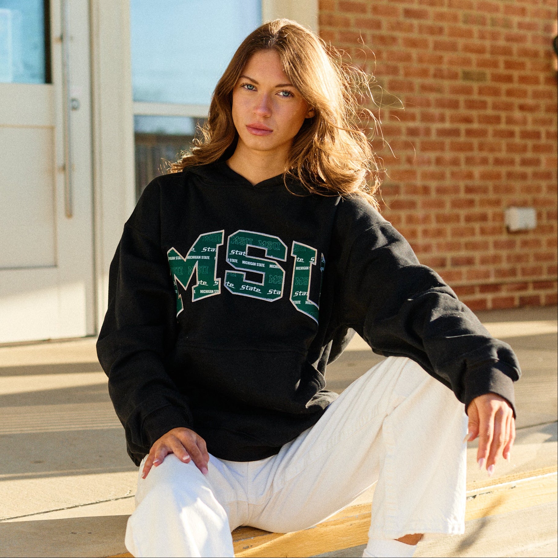Michigan State Campus Hoodie – lojobands