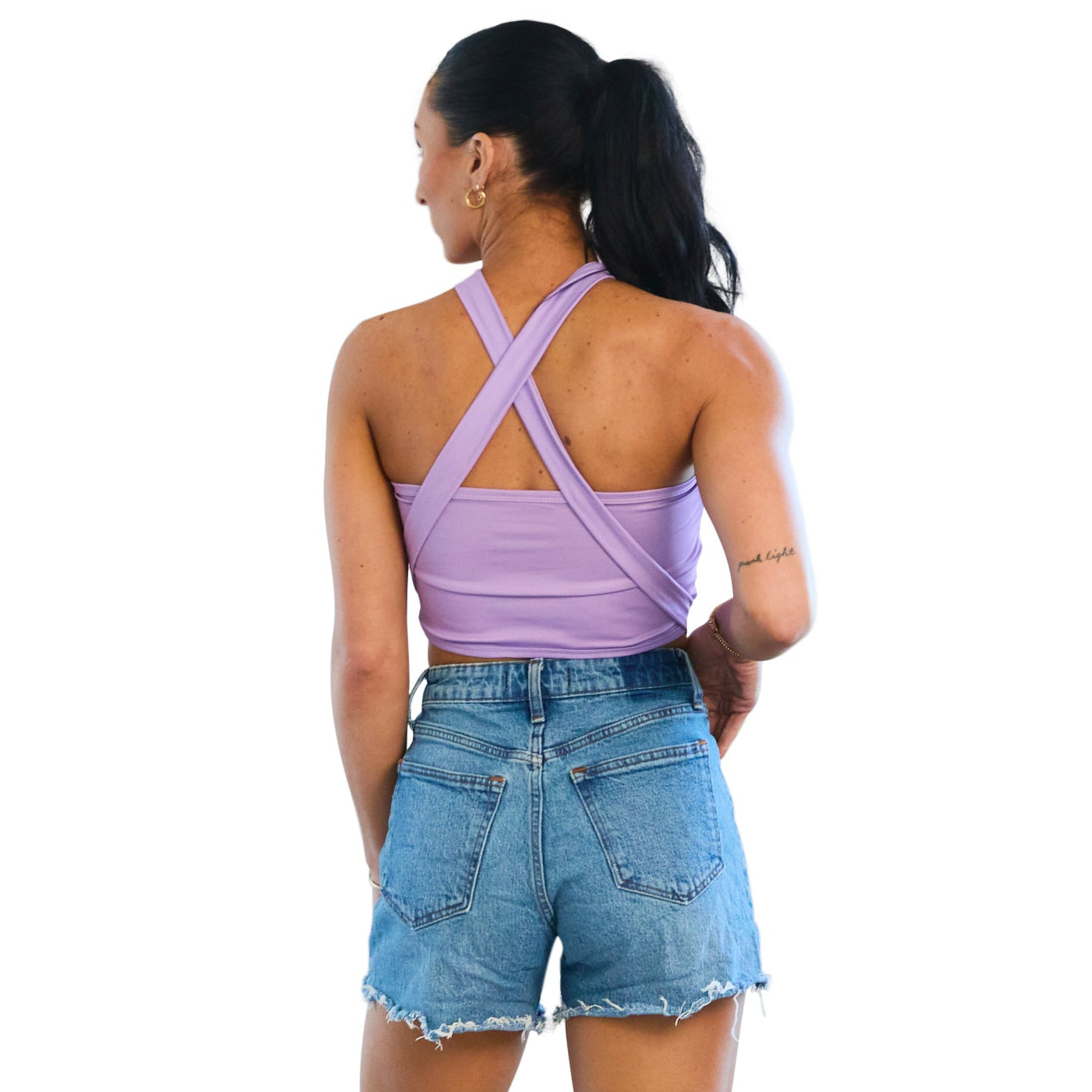 Kansas State Lavender Multi Way Bandeau
