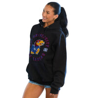 Kansas Jayhawks Oversized Chenille Hoodie