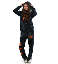 Oklahoma State Faded Rhinestone Sweat Set