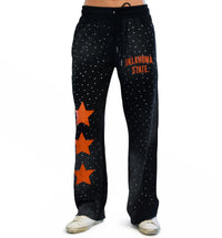 Oklahoma State Faded Rhinestone Sweat Set