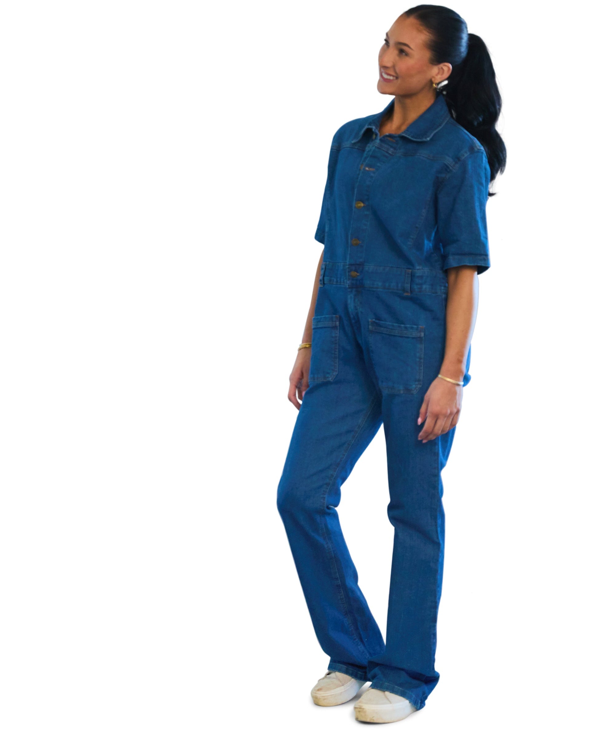 Syracuse Overtime Denim Jumpsuit