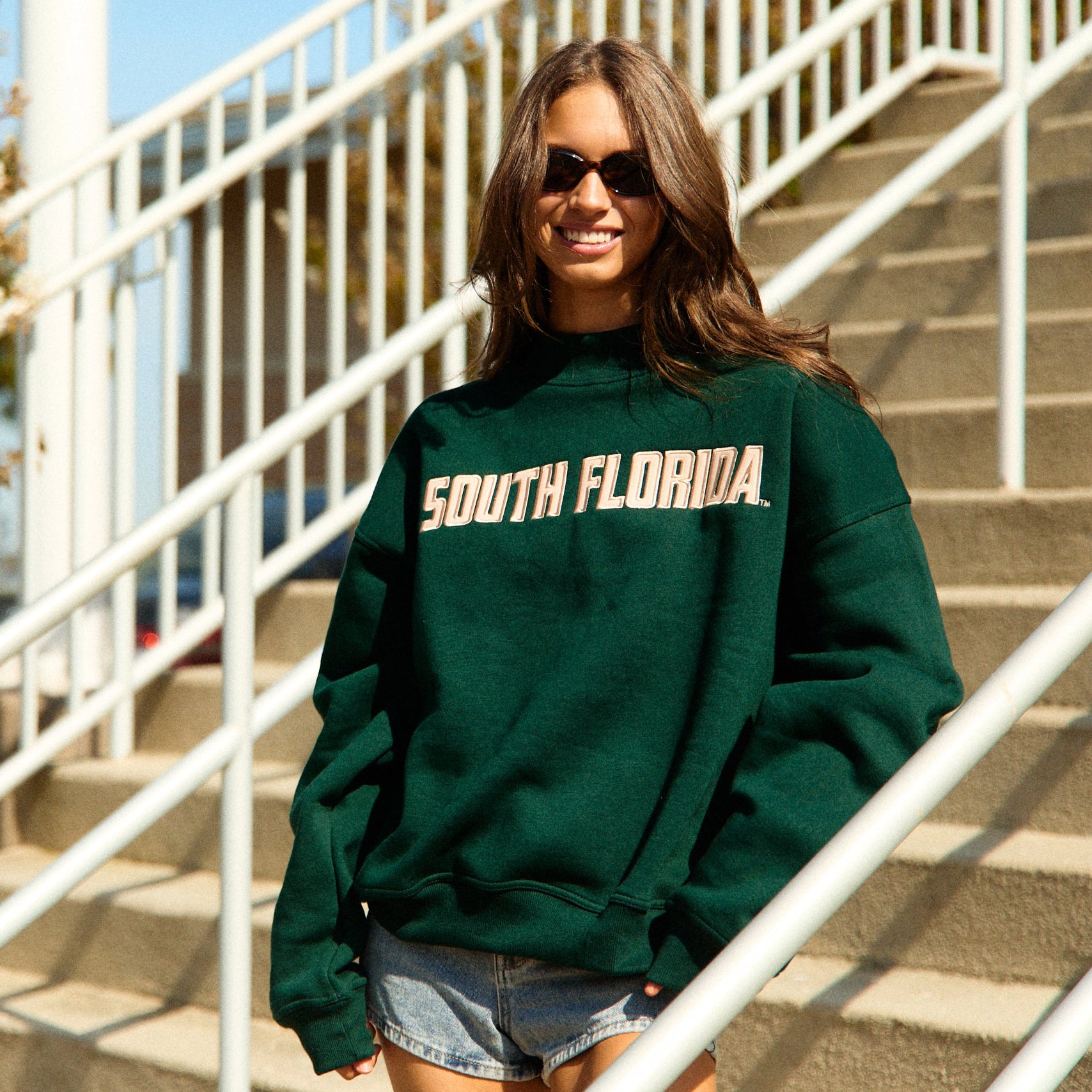 USF Mock Neck Sweatshirt – lojobands