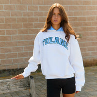 Tulane Gingham Hoodie