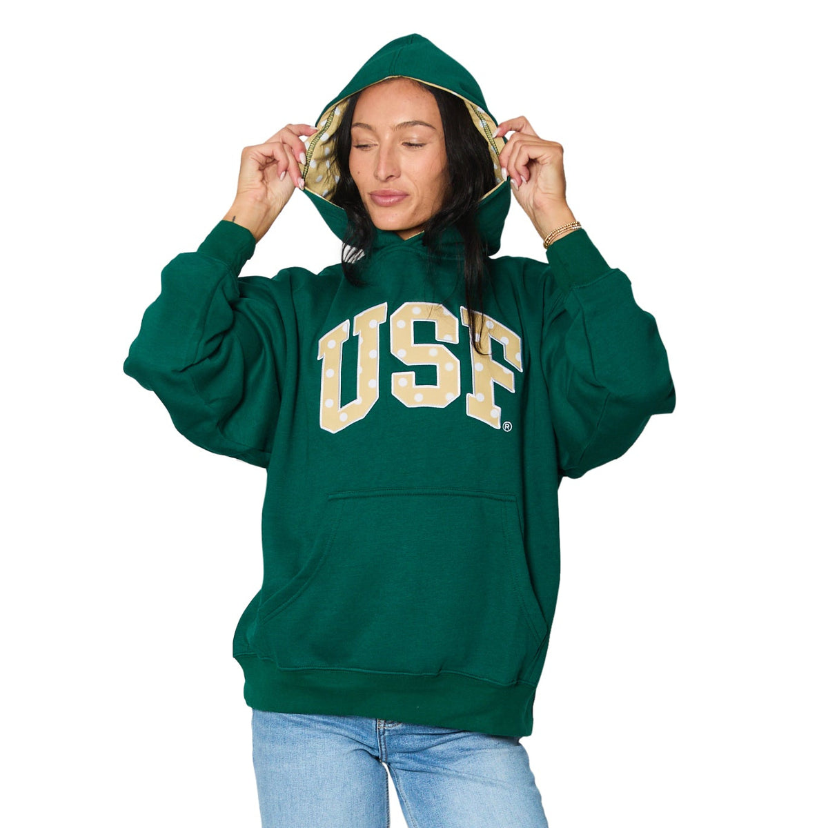 USF Polka Dot Hoodie