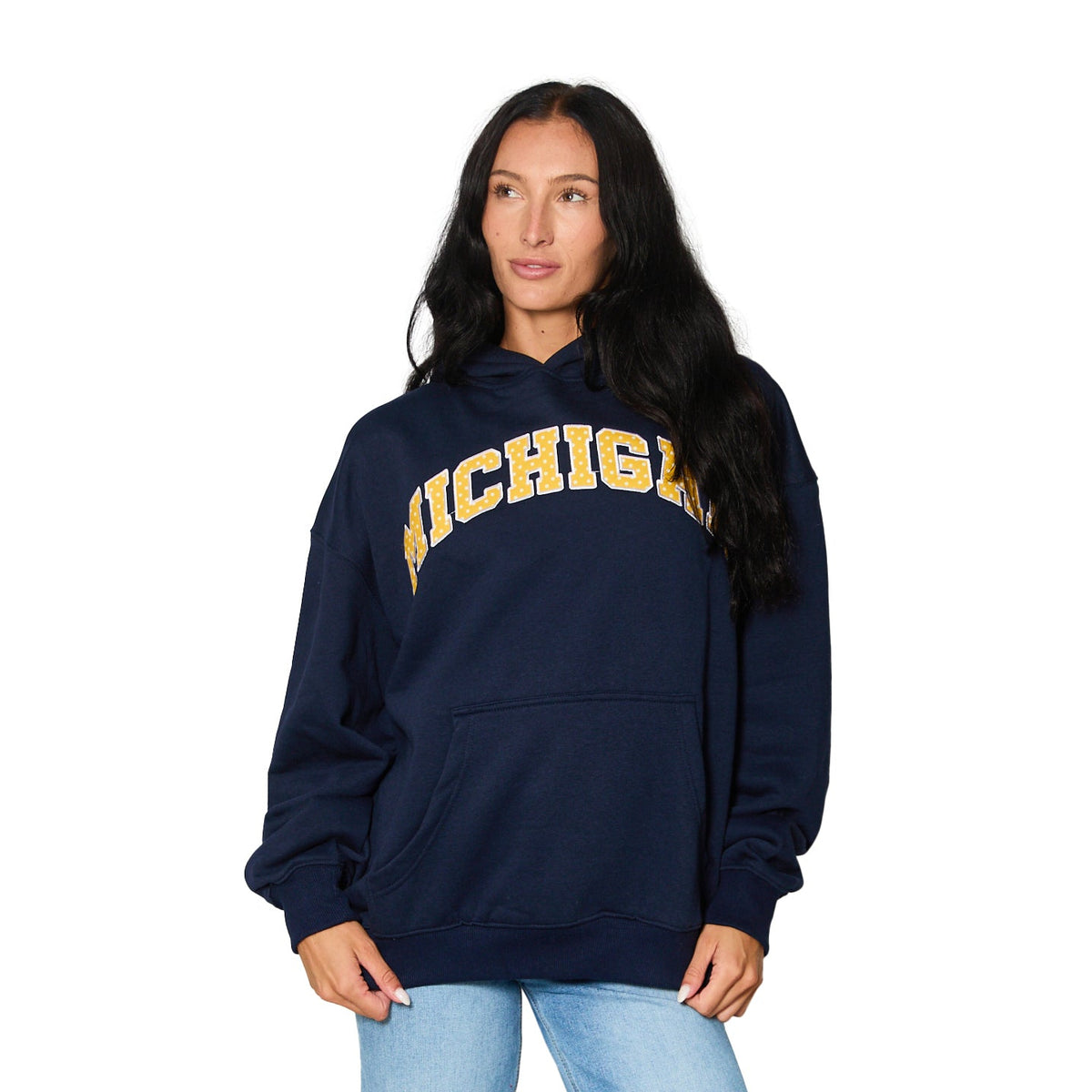University of Michigan Polka Dot Hoodie