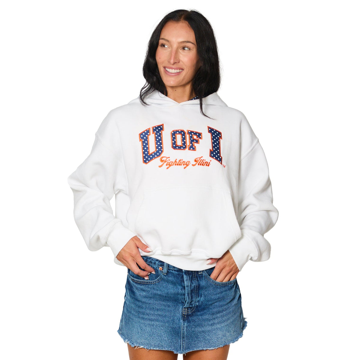 Illinois Fighting Illini Polka Dot Hoodie