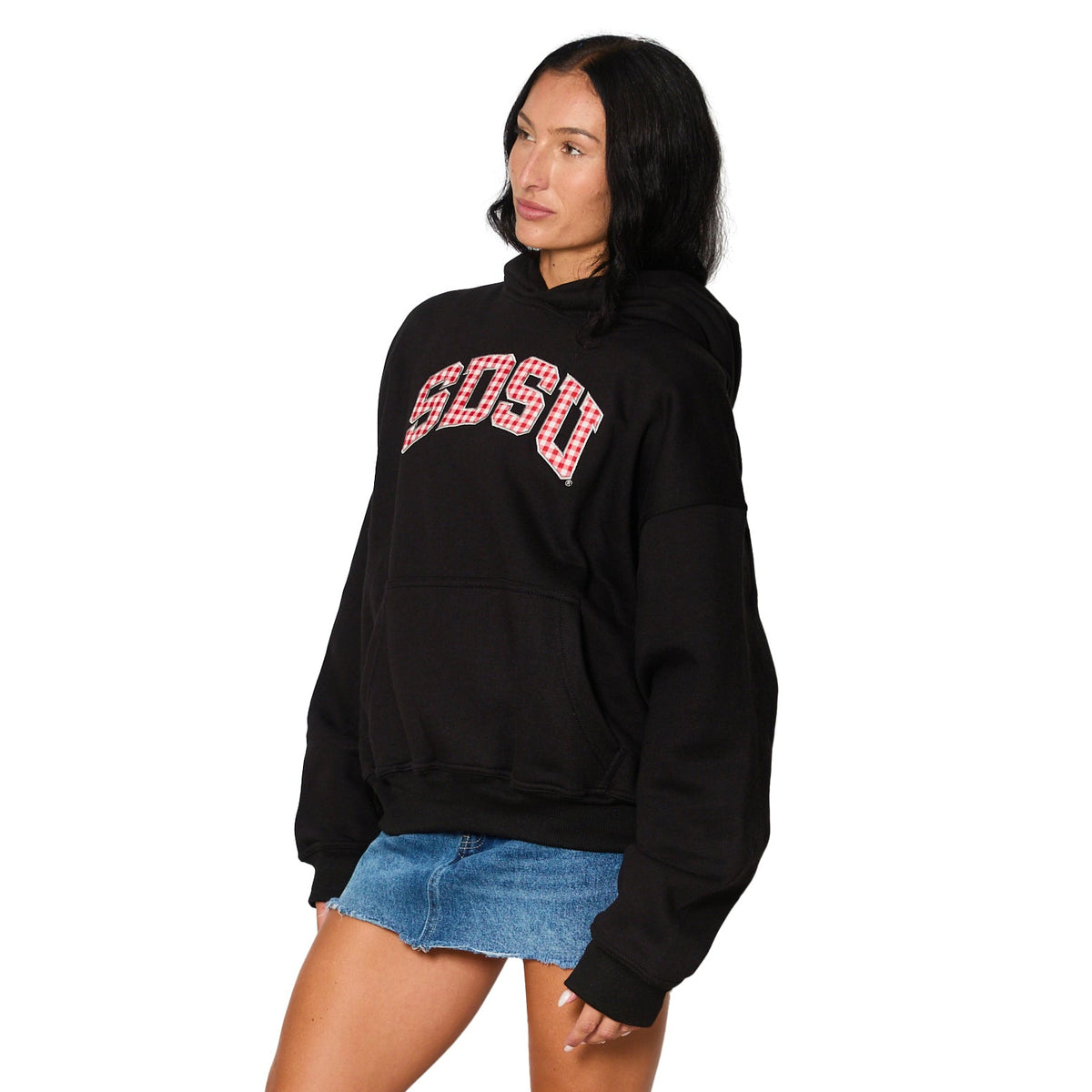 San Diego State Aztecs Gingham Hoodie