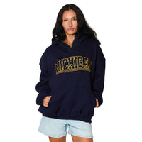 University of Michigan Stitched Hoodie