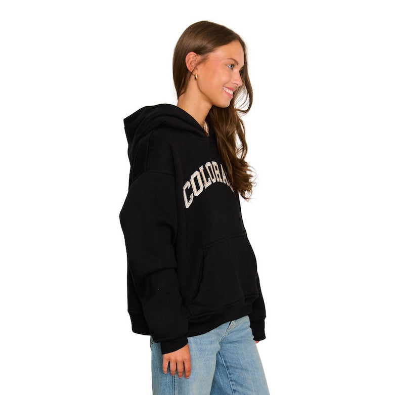 Colorado Boulder Gingham Hoodie