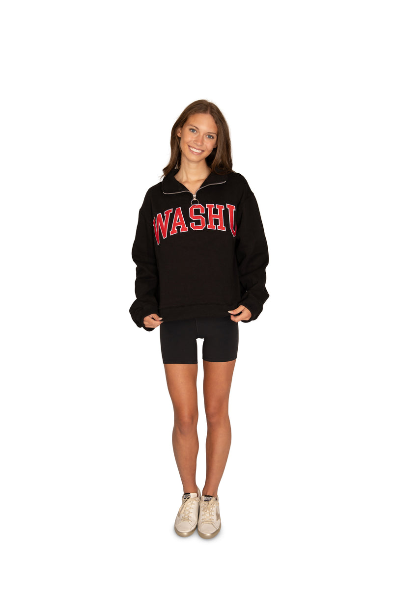 WashU Quarter Zip Sweatshirt