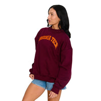 Virginia Tech Mock Neck Sweatshirt