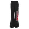Cortland Bandana Flare Black Sweatpants