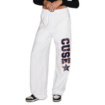 Syracuse Bandana Flare Sweatpants