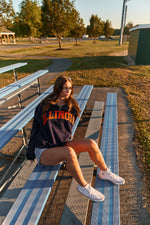 Illinois Fighting Illini Quarter Zip Sweatshirt