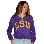 LSU Quarter Zip Sweatshirt