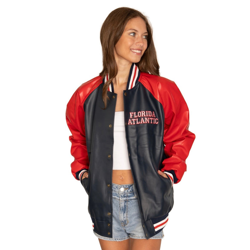 Florida Atlantic Owls Varsity Letterman Jacket