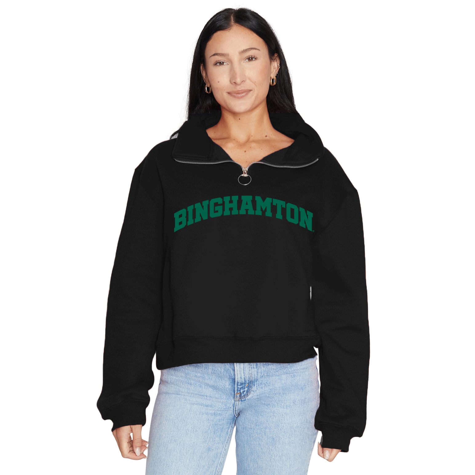 Binghamton Quarter Zip Sweatshirt