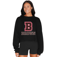 Brown University Black Crewneck