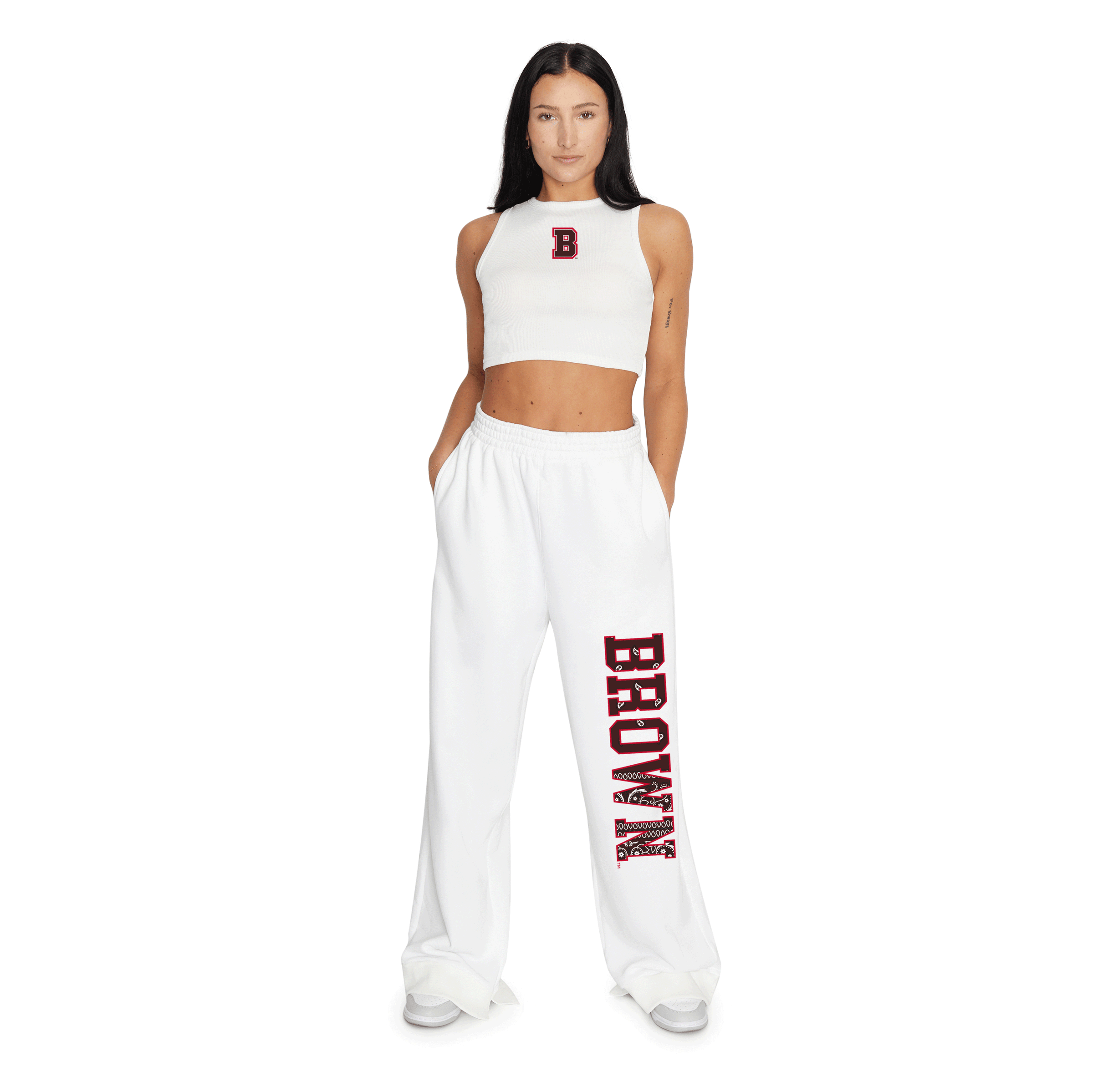 Brown University Bandana Flare Sweatpants