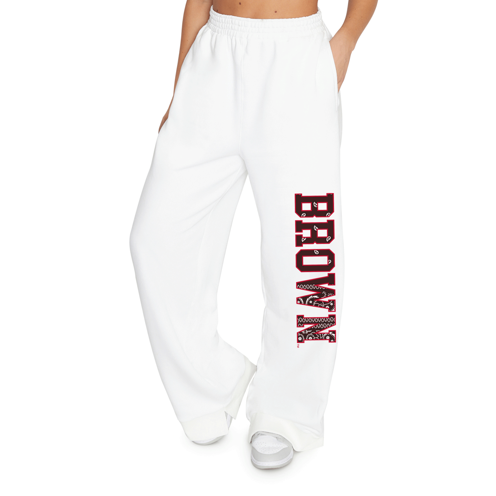 Brown University Bandana Flare Sweatpants