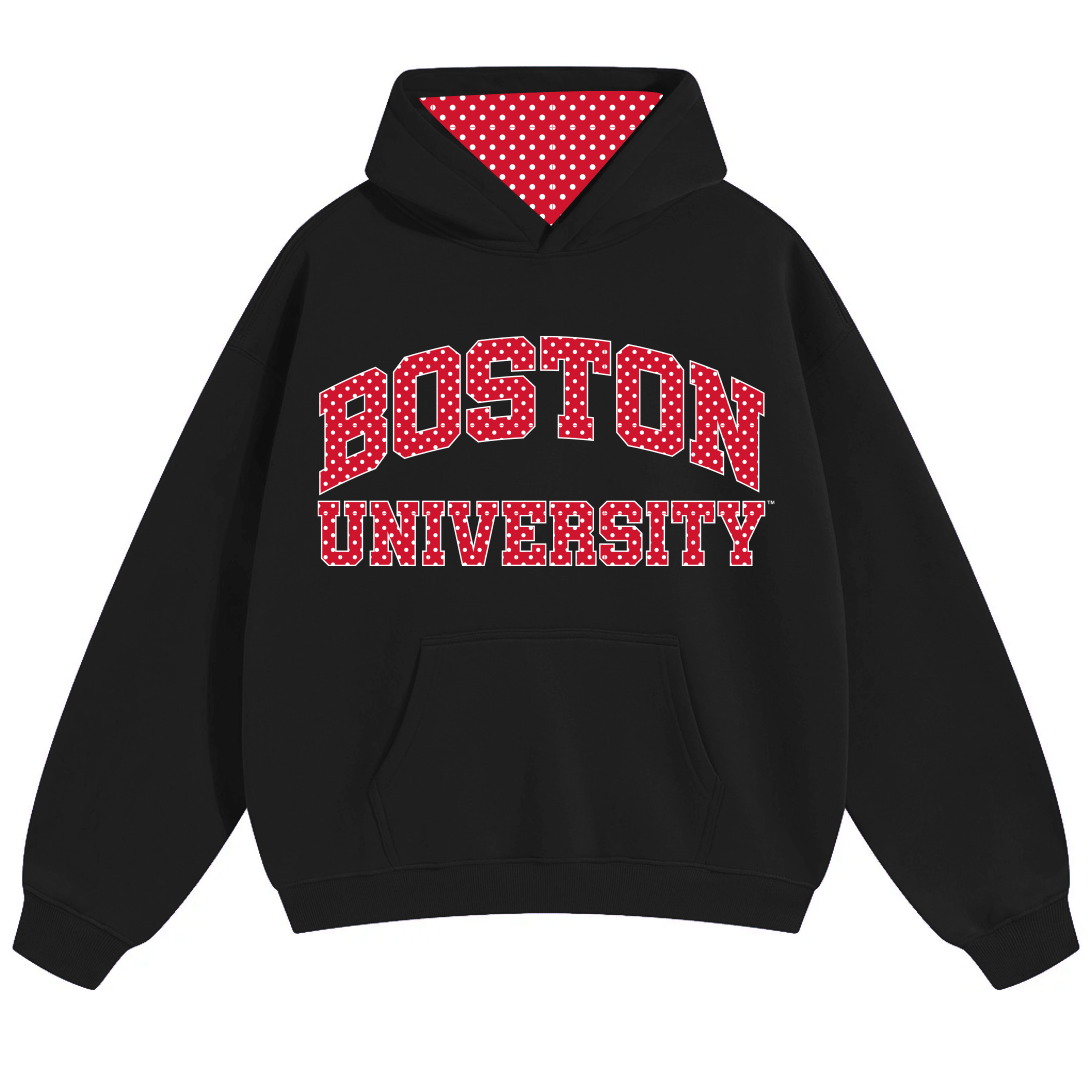 Boston University Polka Dot Hoodie