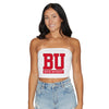 Boston University White Tube Top