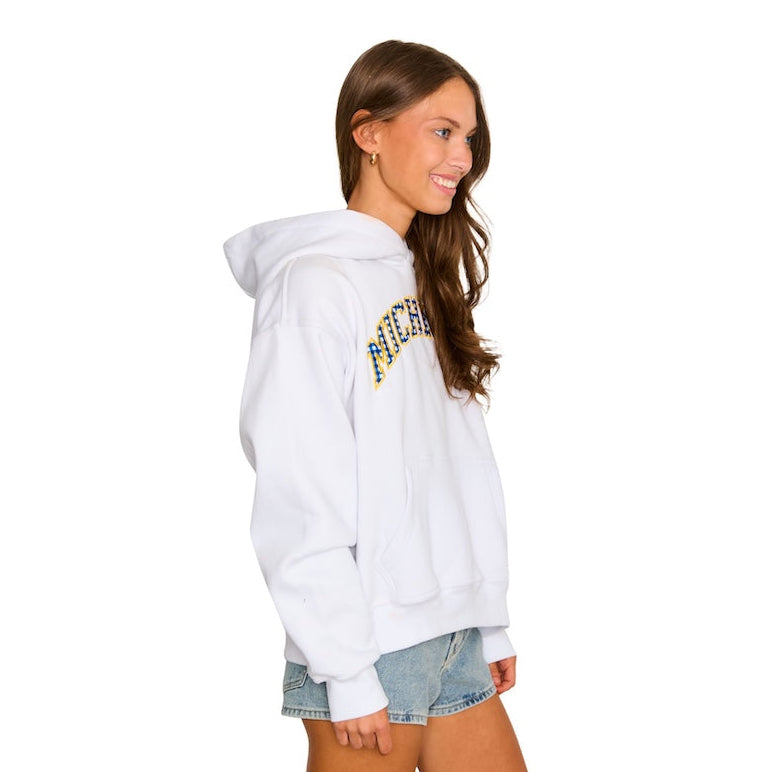 University of Michigan Gingham Hoodie