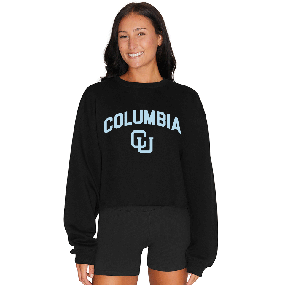 Columbia University Black Crewneck