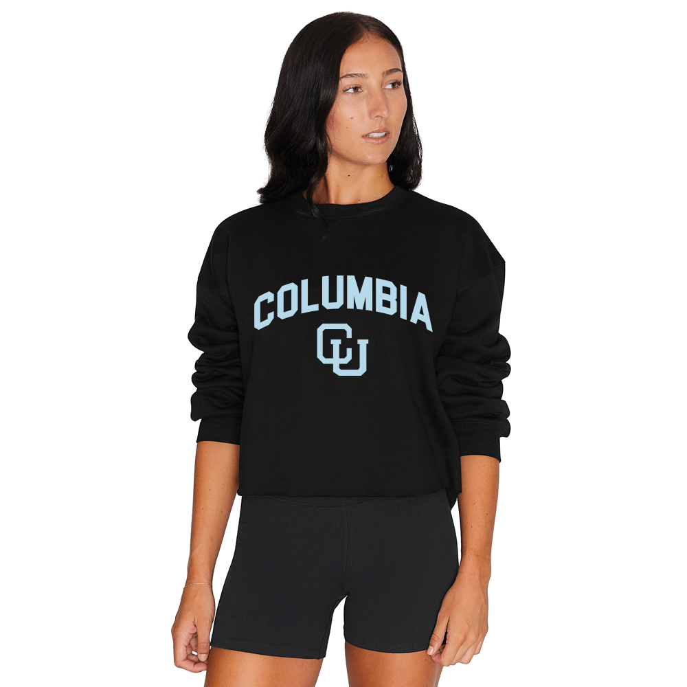 Columbia University Black Crewneck