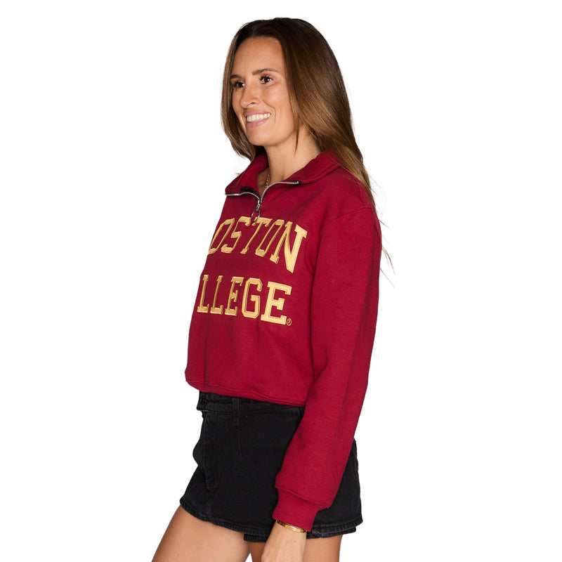 Boston College Quarter Zip Sweatshirt