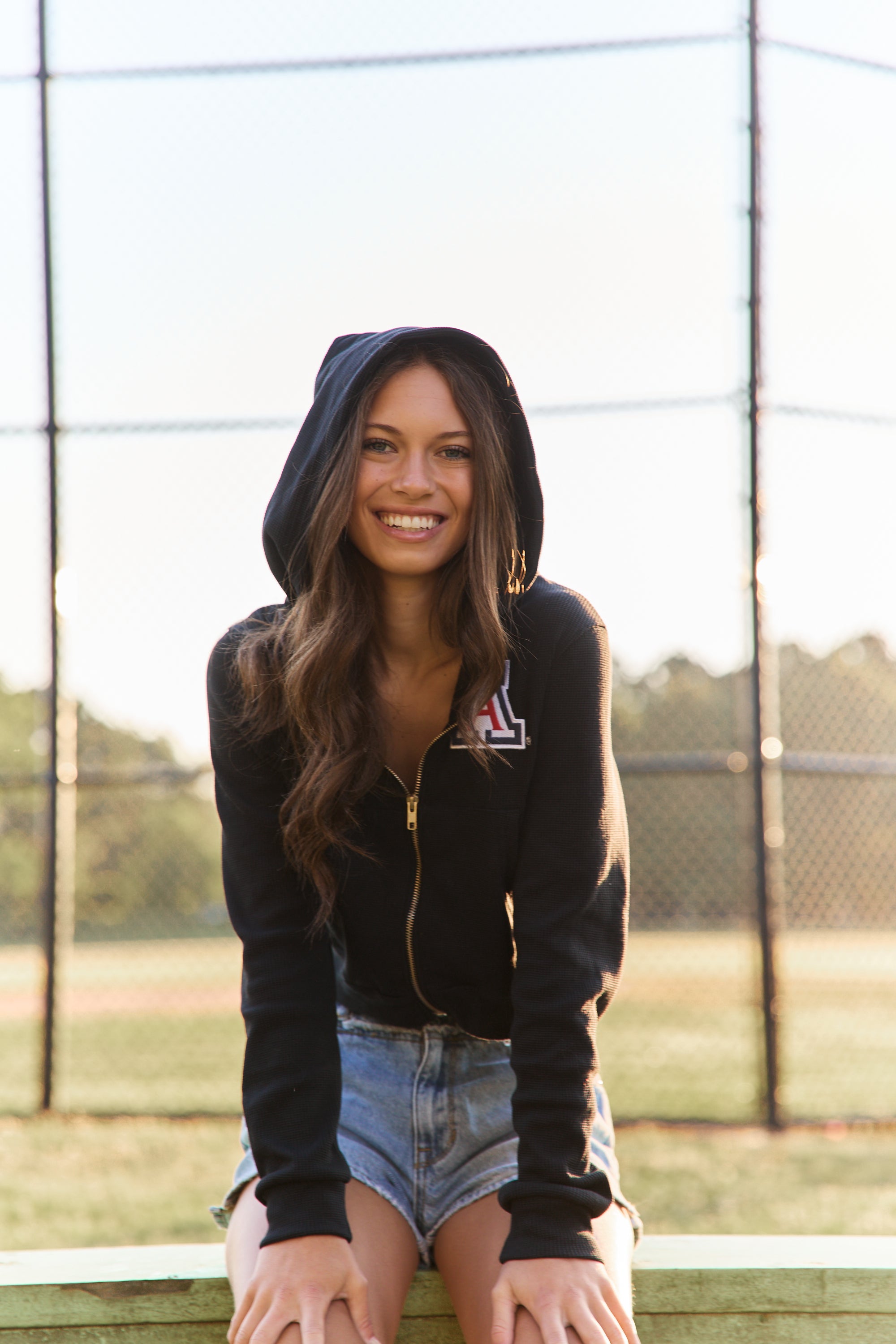 University of Arizona Waffle Knit Zip Up Hoodie – lojobands