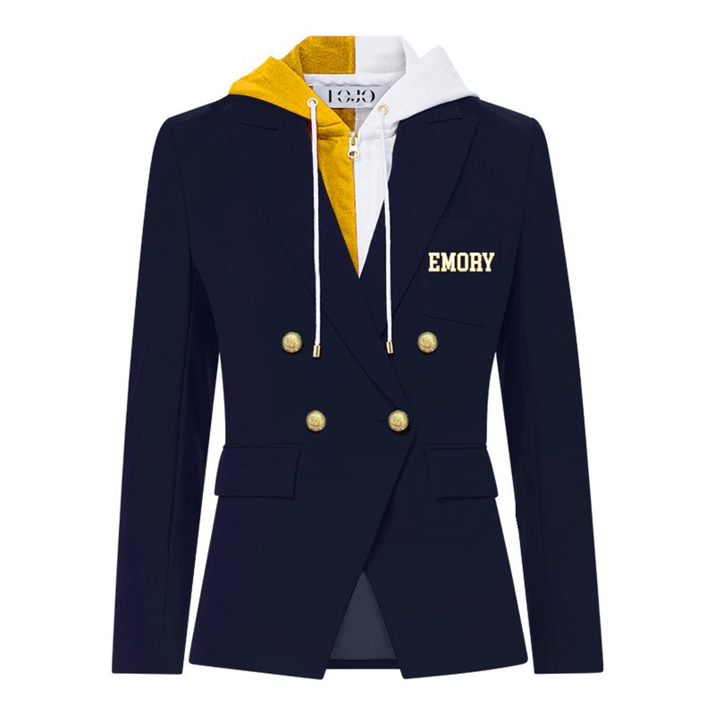 Emory Hooded Blazer Jacket