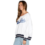 Penn State Vintage Off the Shoulder Sweatshirt