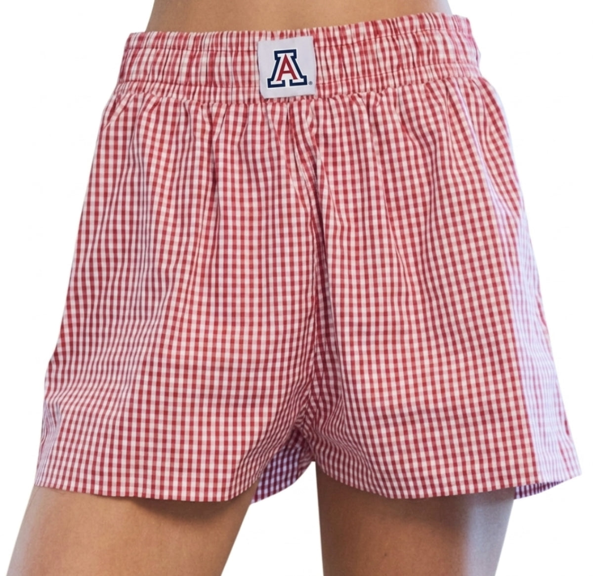 University of Arizona Gingham Shorts
