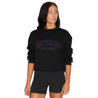 Howard Bison Black Crewneck