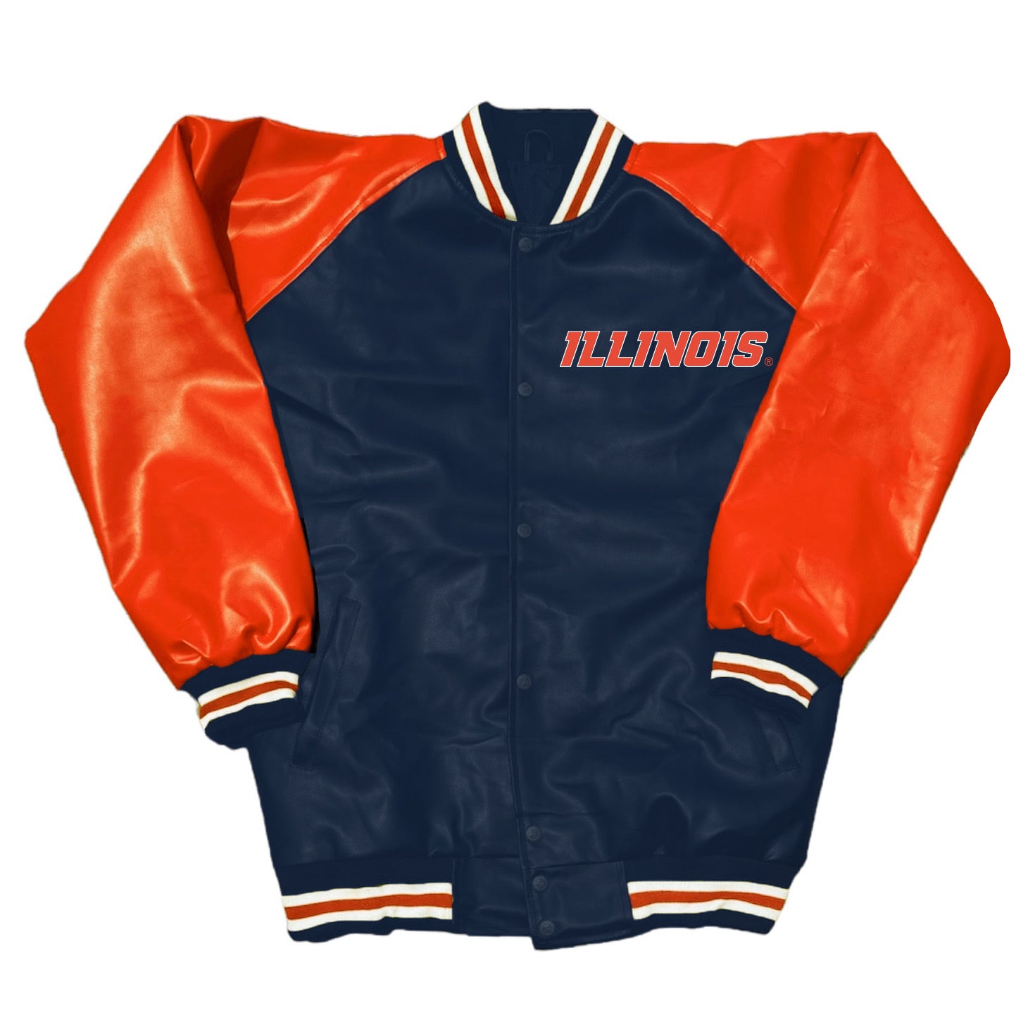Illinois Fighting Illini Varsity Letterman Jacket – lojobands