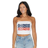 Illinois Fighting Illini Repeat Tube Top
