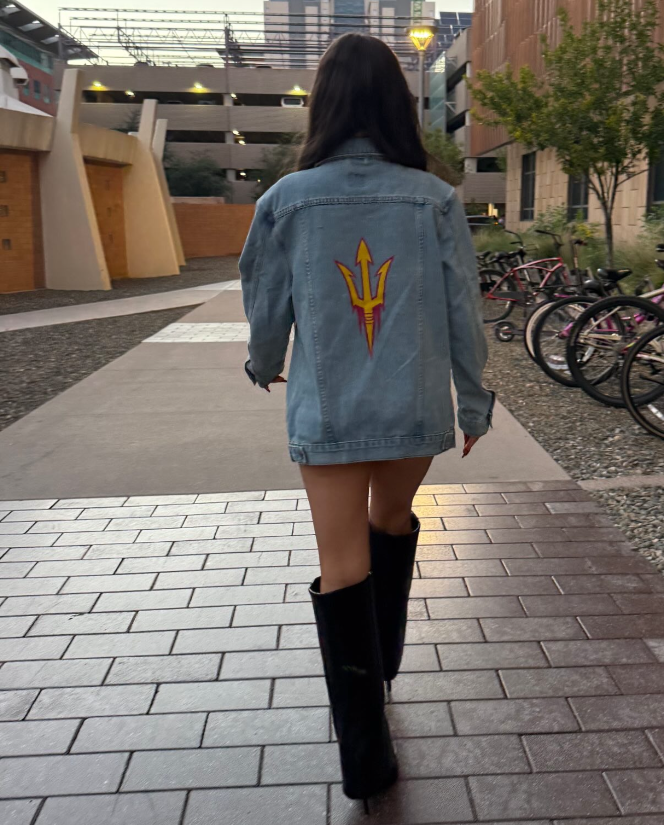 Arizona State ASU Denim Jacket