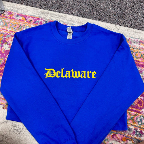 Delaware Blue Crewneck