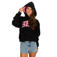 Sacred Heart Pioneers Gingham Hoodie