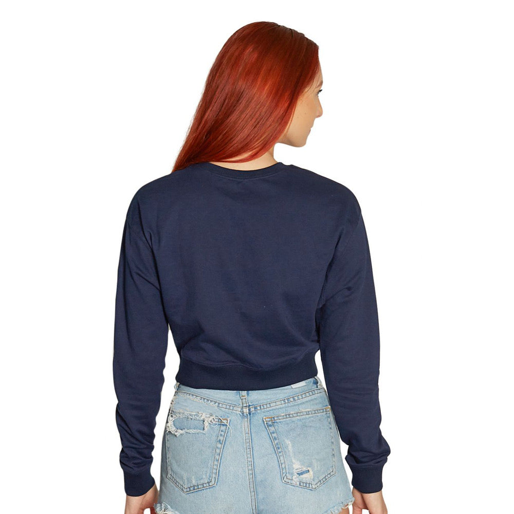 West Virginia Mountaineers Navy Pullover Crewneck