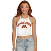 Minnesota White Halter Top