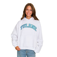 Tulane Gingham Hoodie